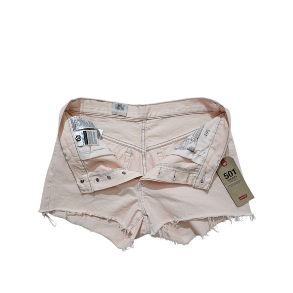 Levi's Pink Jean Shorts for Women - Picture 7 of 16